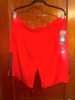 Reebok Red Athletic Shorts XXL NWT Men’s Workout Gym Running Activewear
